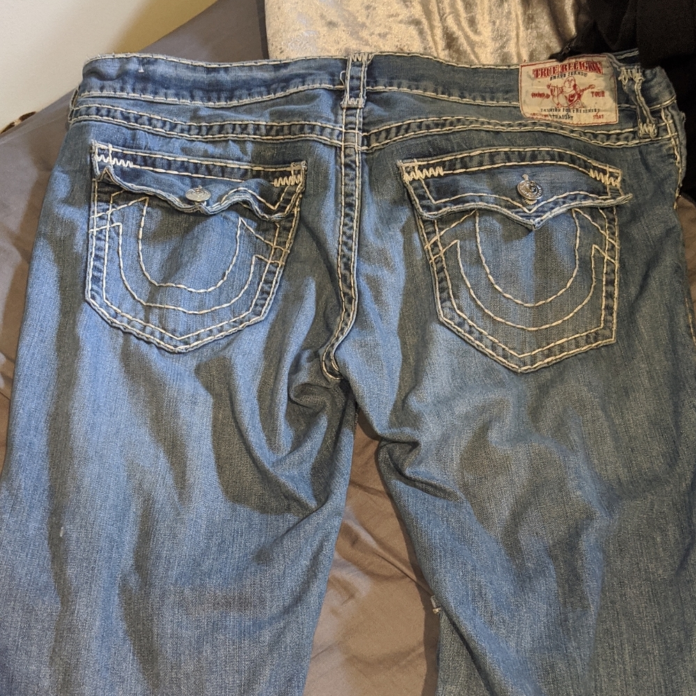 Mens straight jeans